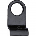 Plain Black Antique Cylinder pull